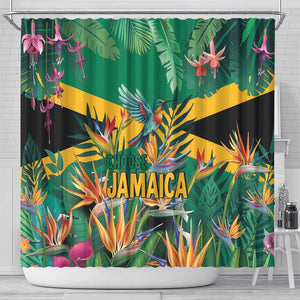 JLP 1PM Holness Shower Curtain Jamaica Labour Party - African Pride