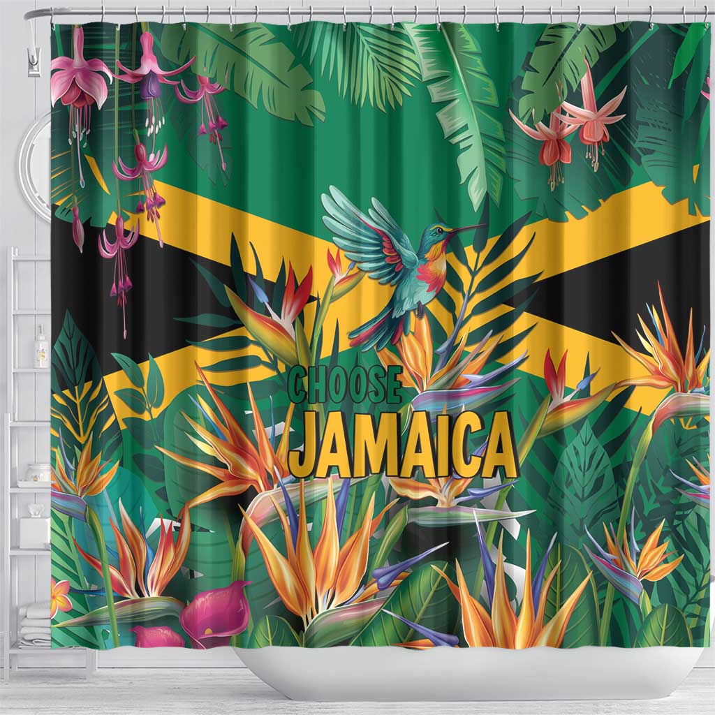 JLP 1PM Holness Shower Curtain Jamaica Labour Party - African Pride