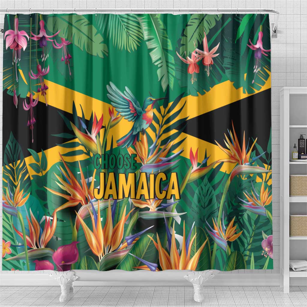 JLP 1PM Holness Shower Curtain Jamaica Labour Party - African Pride