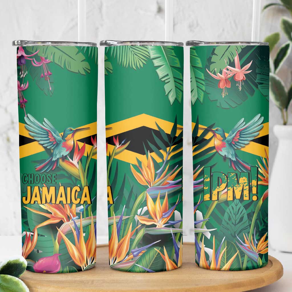 JLP 1PM Holness Skinny Tumbler Jamaica Labour Party - African Pride