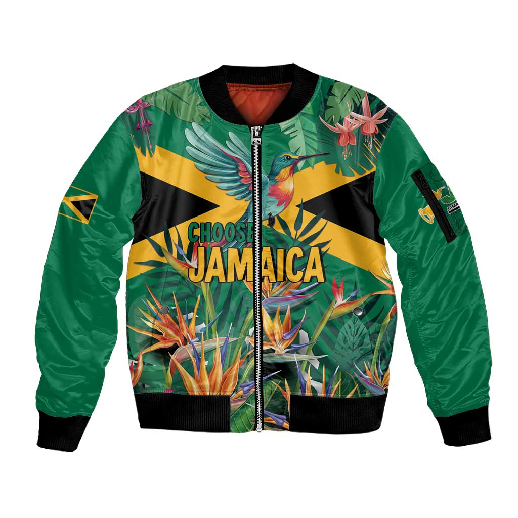 JLP 1PM Holness Sleeve Zip Bomber Jacket Jamaica Labour Party - African Pride
