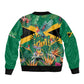JLP 1PM Holness Sleeve Zip Bomber Jacket Jamaica Labour Party - African Pride