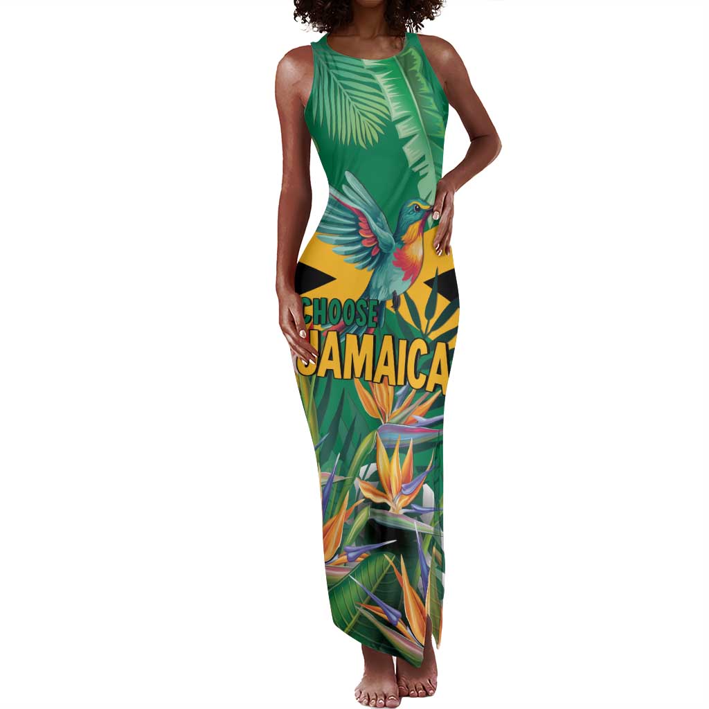 JLP 1PM Holness Tank Maxi Dress Jamaica Labour Party - African Pride