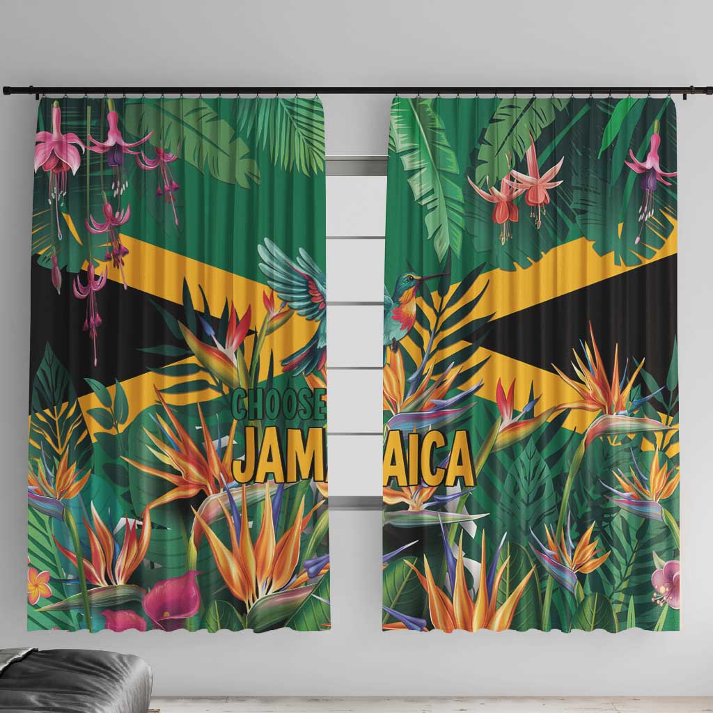 JLP 1PM Holness Window Curtain Jamaica Labour Party - African Pride