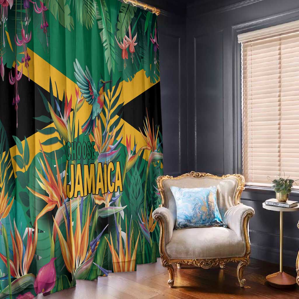 JLP 1PM Holness Window Curtain Jamaica Labour Party - African Pride