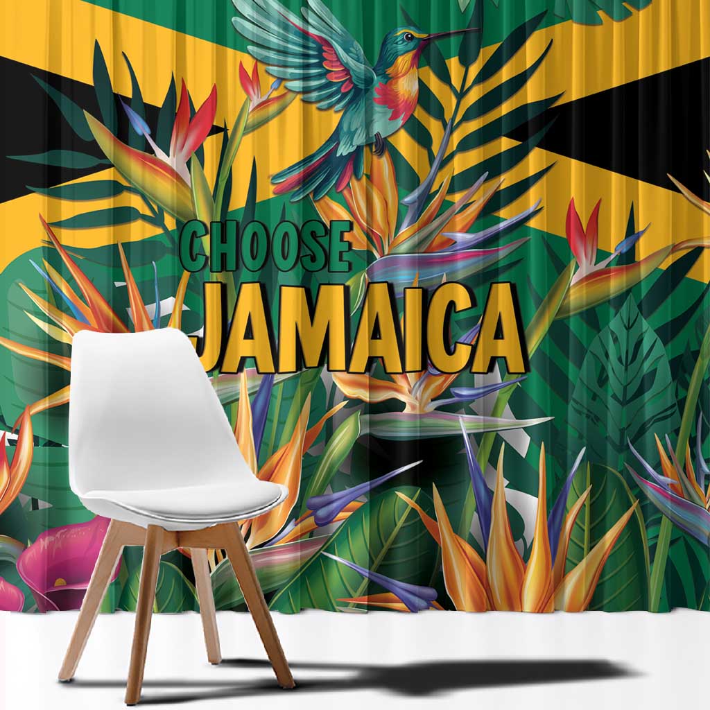 JLP 1PM Holness Window Curtain Jamaica Labour Party - African Pride