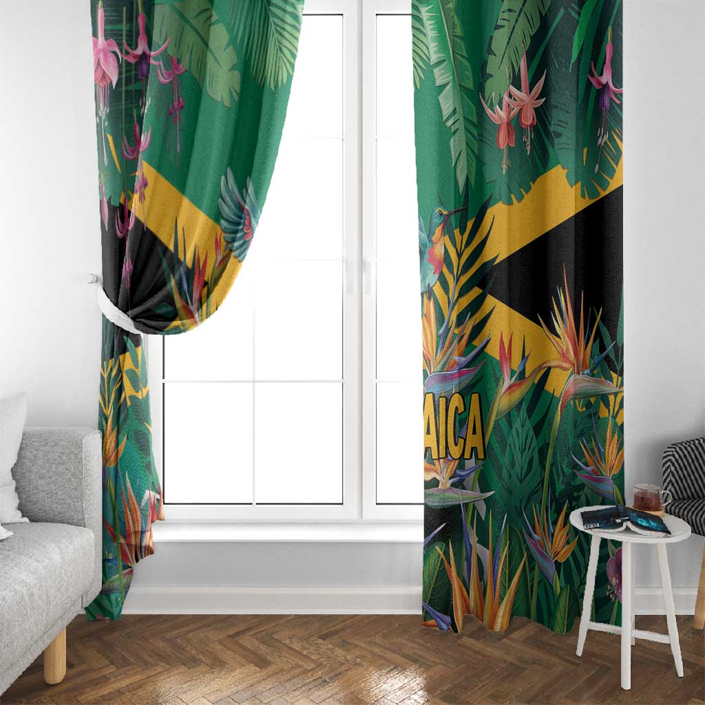 JLP 1PM Holness Window Curtain Jamaica Labour Party - African Pride