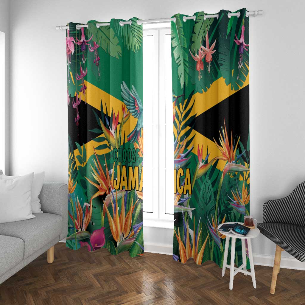 JLP 1PM Holness Window Curtain Jamaica Labour Party - African Pride