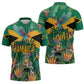 JLP 1PM Holness Zipper Polo Shirt Jamaica Labour Party - Tropical Style