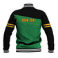 Personalized Jamaica Labour Party Supporters Baseball Jacket - African Pride
