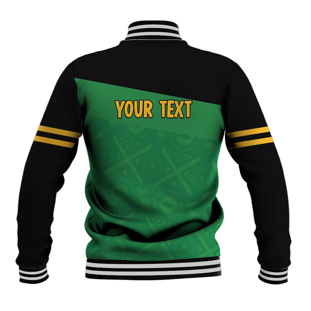 Personalized Jamaica Labour Party Supporters Baseball Jacket - African Pride