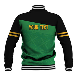 Personalized Jamaica Labour Party Supporters Baseball Jacket - African Pride