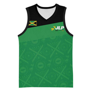 Personalized Jamaica Labour Party Supporters Basketball Jersey - African Pride