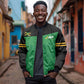 Personalized Jamaica Labour Party Supporters Bomber Jacket - African Pride