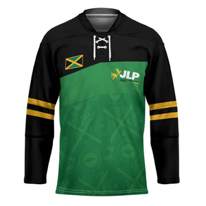 Personalized Jamaica Labour Party Hockey Jersey Proud Supporters