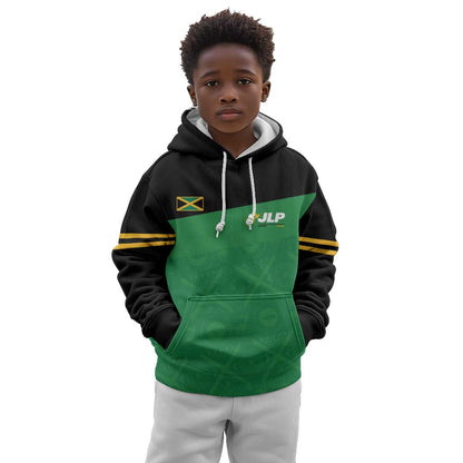 Personalized Jamaica Labour Party Supporters Kid Hoodie - African Pride
