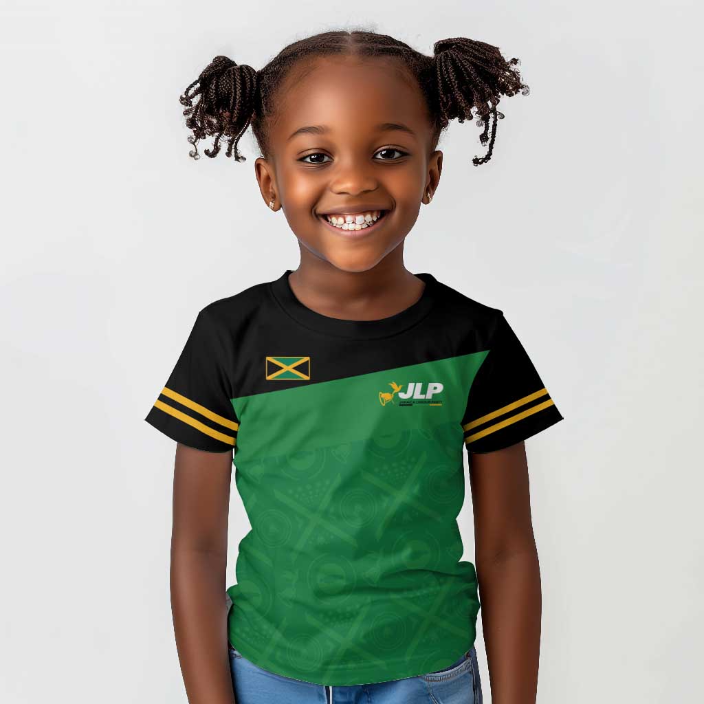 Personalized Jamaica Labour Party Supporters Kid T shirt - African Pride
