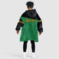 Personalized Jamaica Labour Party Supporters Kid Wearable Blanket Hoodie - African Pride
