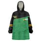 Personalized Jamaica Labour Party Supporters Kid Wearable Blanket Hoodie - African Pride