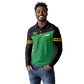 Personalized Jamaica Labour Party Supporters Long Sleeve Polo Shirt - African Pride