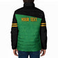 Personalized Jamaica Labour Party Padded Jacket Proud Supporters