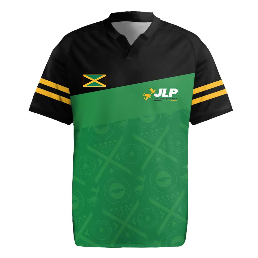 Personalized Jamaica Labour Party Supporters Rugby Jersey - African Pride