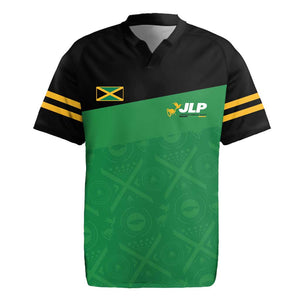 Personalized Jamaica Labour Party Supporters Rugby Jersey - African Pride