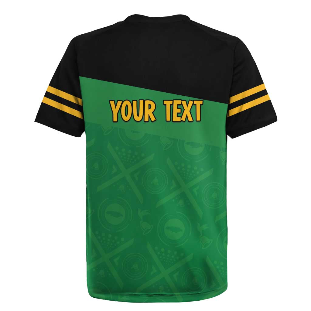Personalized Jamaica Labour Party Supporters Rugby Jersey - African Pride