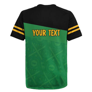 Personalized Jamaica Labour Party Supporters Rugby Jersey - African Pride
