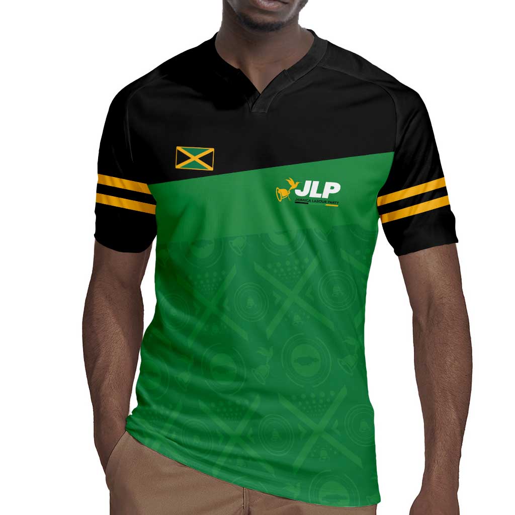 Personalized Jamaica Labour Party Supporters Rugby Jersey - African Pride