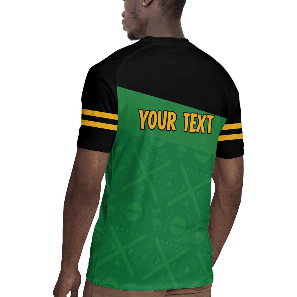 Personalized Jamaica Labour Party Supporters Rugby Jersey - African Pride
