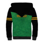 Personalized Jamaica Labour Party Supporters Sherpa Hoodie - African Pride