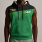 Personalized Jamaica Labour Party Supporters Sleeveless Hoodie - African Pride
