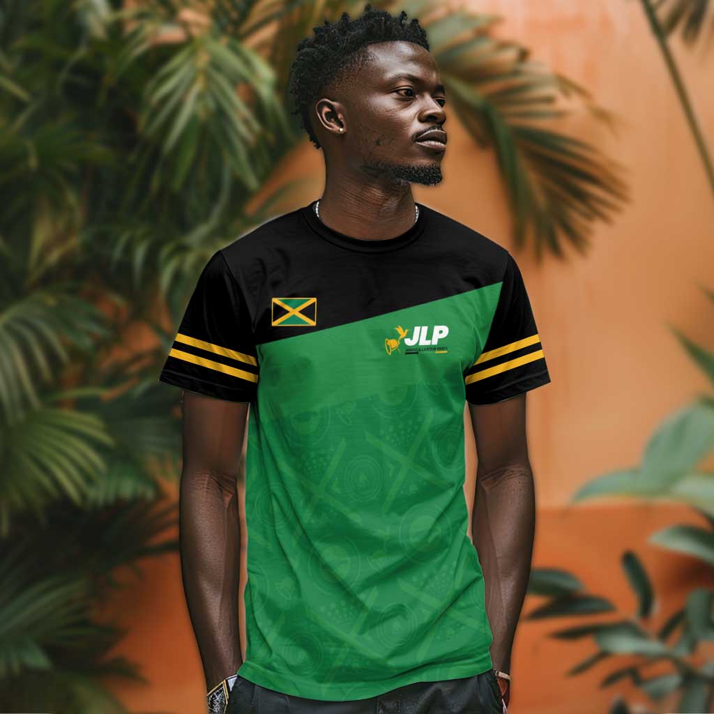 Personalized Jamaica Labour Party Supporters T shirt - African Pride