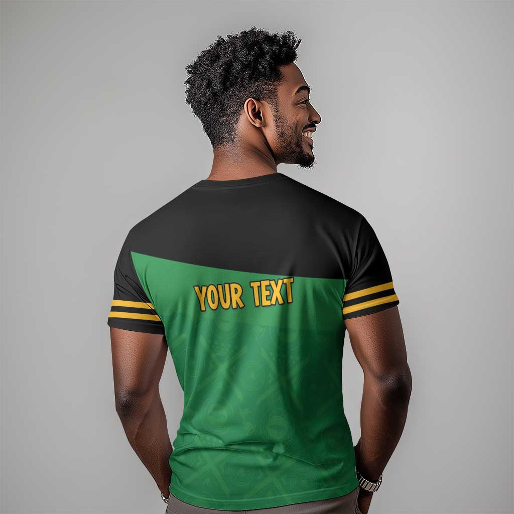 Personalized Jamaica Labour Party Supporters T shirt - African Pride