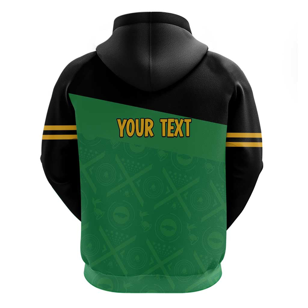 Personalized Jamaica Labour Party Supporters Zip Hoodie - African Pride