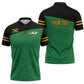 Personalized Jamaica Labour Party Zipper Polo Shirt Proud Supporters