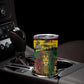Personalised Rastafarian Lion Tumbler Cup Cannabis Leaf Pattern