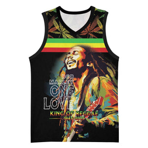 Jamaica Legend Bob Birthday Basketball Jersey Thank You For The Memories - African Pride