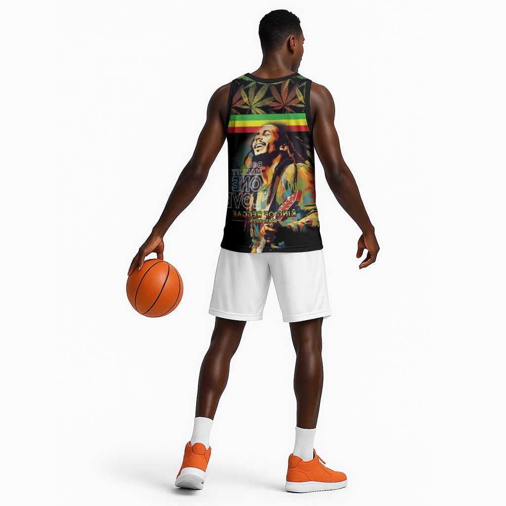 Jamaica Legend Bob Birthday Basketball Jersey Thank You For The Memories - African Pride