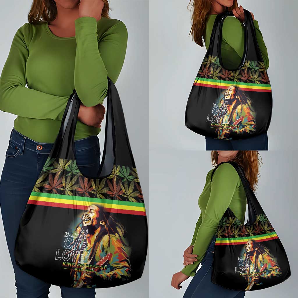 Jamaica Legend Bob Birthday Grocery Bag Thank You For The Memories