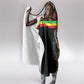 Jamaica Legend Bob Birthday Hooded Blanket Thank You For The Memories