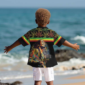 Jamaica Legend Bob Birthday Kid Hawaiian Shirt Thank You For The Memories