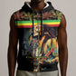 Jamaica Legend Bob Birthday Sleeveless Zip Hoodie Thank You For The Memories - African Pride