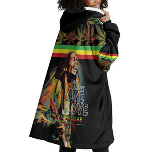Jamaica Legend Bob Birthday Wearable Blanket Hoodie Thank You For The Memories