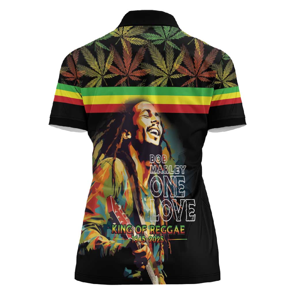 Jamaica Legend Bob Birthday Women Polo Shirt Thank You For The Memories
