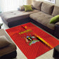 Uganda Football Area Rug Go Champions Cranes - African Pride