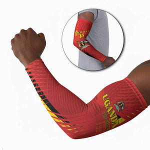 Custom Uganda Football Arm Sleeves Go Champions Cranes - African Pride