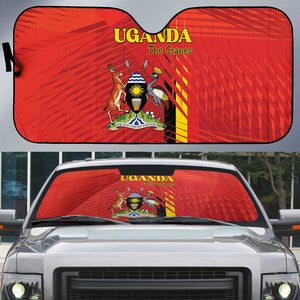 Uganda Football Auto Sun Shade Go Champions Cranes - African Pride