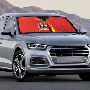 Uganda Football Auto Sun Shade Go Champions Cranes - African Pride
